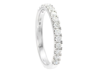 Jewellery, ETERNITY RING, 18K white gold