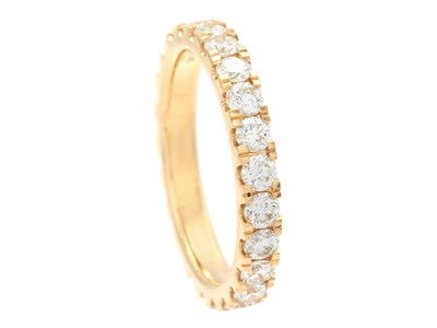 Jewellery, FULL ETERNITY RING, 18K gold