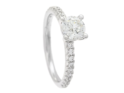 Jewellery, RING, 18K white gold