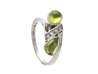 Jewellery, RING, 18K white gold
