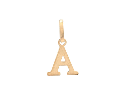 Jewellery, LETTER PENDANT, letter A