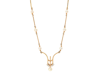 Jewellery, NECKLACE, 18K gold
