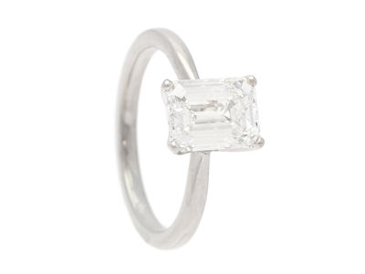 Jewellery, A.P. SHAPS, solitaire ring
