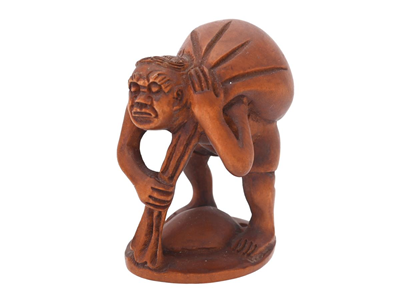 Curio, NETZUKE, carved wood