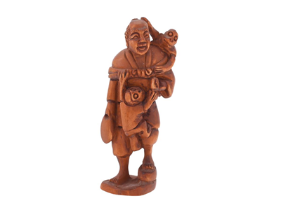 Curio, NETZUKE, carved wood