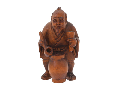 Curio, NETZUKE, carved wood