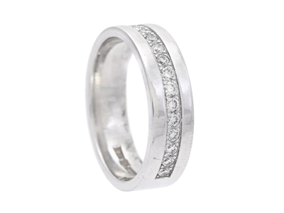 Jewellery, RING, 18K white gold