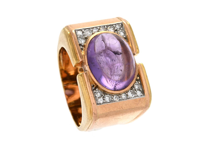 Jewellery, W A BOLIN, ring