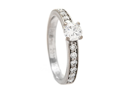 Jewellery, RING, 18K white gold