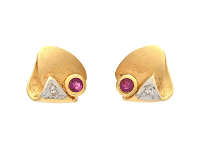 Jewellery, EARRINGS, 18K gold