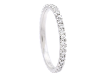 Jewellery, FULL ETERNITY RING, platinum 950