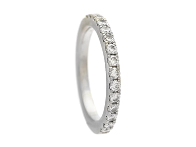 Jewellery, ETERNITY RING, platinum