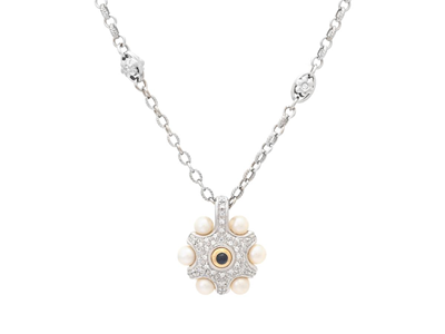 Jewellery, PENDANT/CHAIN, 18K white gold/gold
