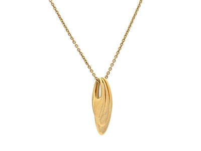 Jewellery, GEORG JENSEN, 3 pendants with chain