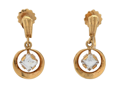 Jewellery, EARRINGS, 18K gold