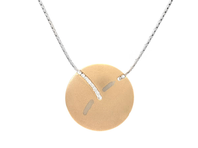 Jewellery, NECKLACE, 18K gold/white gold