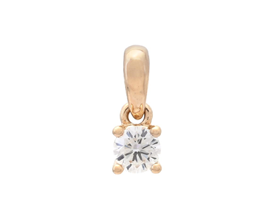 Jewellery, SOLITAIRE PENDANT, 18K gold