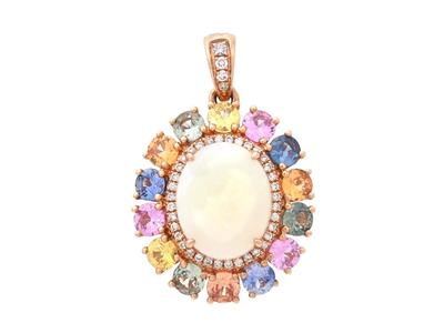 Jewellery, PENDANT, 18K rose gold