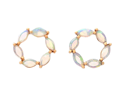 Jewellery, EARRINGS, 18K gold