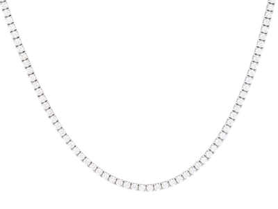 Jewellery, RIVIERE NECKLACE, 18K white gold