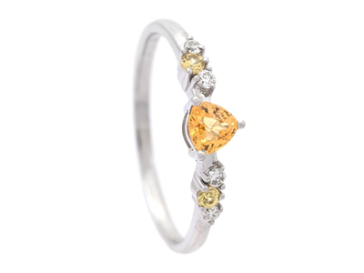 Jewellery, RING, 18K white gold