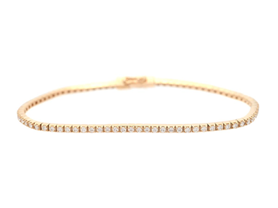 Jewellery, TENNIS BRACELET, 18K gold
