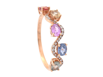 Jewellery, RING, 18K rose gold
