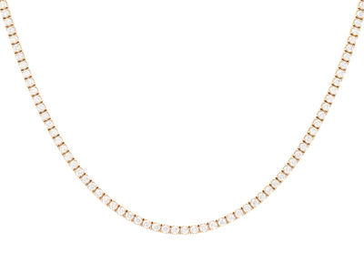 Jewellery, RIVIERE NECKLACE, 18K gold