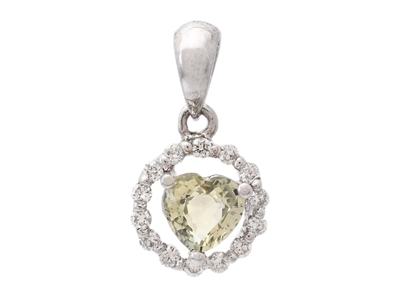 Jewellery, PENDANT, 18K white gold