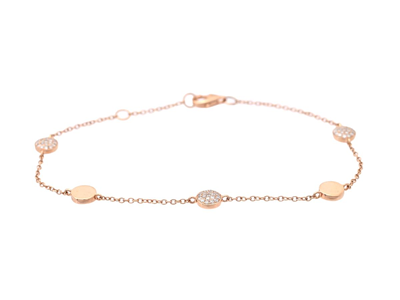Jewellery, BRACELET, 18K rose gold
