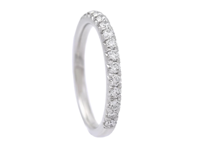 Jewellery, ETERNITY RING, platinum