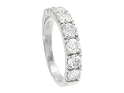 Jewellery, ETERNITY RING, 18K white gold