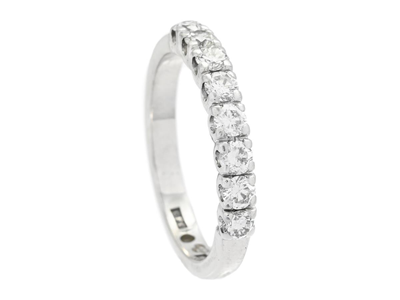 Jewellery, ETERNITY RING, 18K white gold
