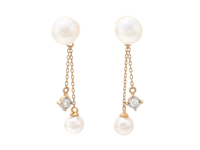 Jewellery, PEARL EARRINGS, 18K gold