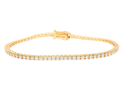 Jewellery, TENNIS BRACELET, 18K gold