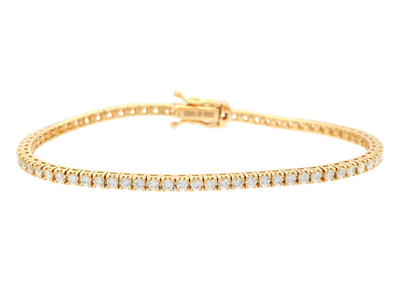Jewellery, TENNIS BRACELET, 18K gold