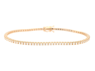 Jewellery, TENNIS BRACELET, 18K gold