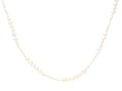 Jewellery, PEARL NECKLACE, cultured freshwater pearls approx. 2,0/4,0 mm