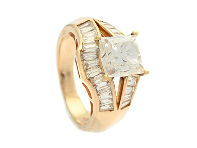 Jewellery, RING, 14K gold