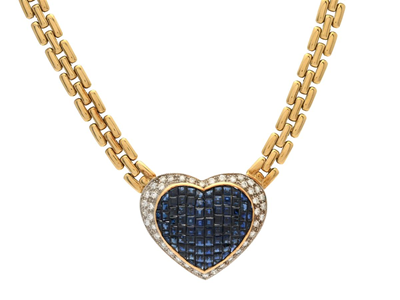 Jewellery, NECKLACE, 18K gold