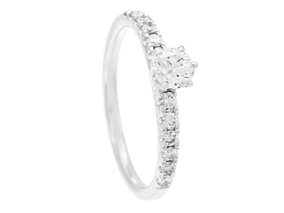 Jewellery, RING, 18K white gold