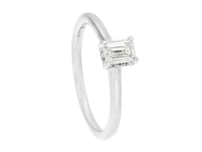 Jewellery, RING, 18K white gold