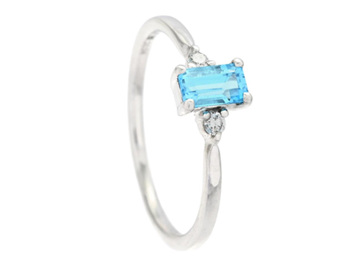 Jewellery, RING, 18K white gold