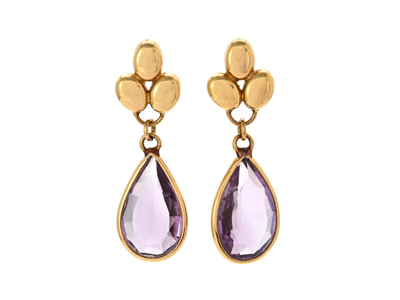 Jewellery, EARRINGS, 18K gold
