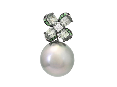 Jewellery, PEARL PENDANT, 18K white gold