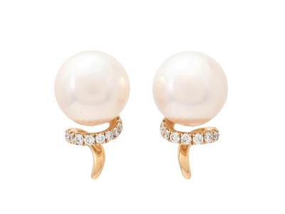 Jewellery, PEARL EARRINGS, 18K gold