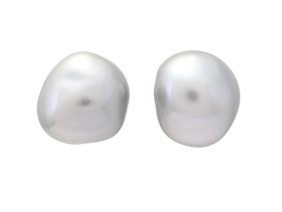 Jewellery, PEARL EARRINGS, 18K white gold