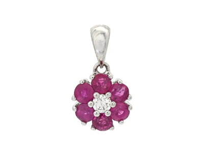 Jewellery, PENDANT, 18K white gold