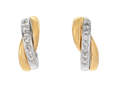 Jewellery, EARRINGS, 18K gold/white gold