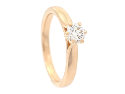 Jewellery, SOLITAIRE RING, 18K gold